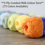 Cotton yarn for crochet Cotton yarn for knitting Soft cotton yarn Crochet cotton thread