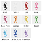 Colorful Lever-Style Swivel Hooks clip Hooks Lobster Clasp Cat Dog DIY Traction