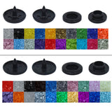KAM Long Prong Snaps Button Snap KAM Long Snap KAM plastic Glossy Snap