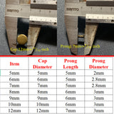 Single Cap RivetS Dies Set Rivet Press Dies Rivet Press For Bag Making