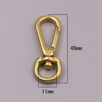 Lobster Clasp Claw Swivel for Strap Push Gate Swivel Snap Fashion Clip