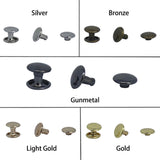 50 Sets Double Cap Rivets (5 Colors 7 Sizes available )