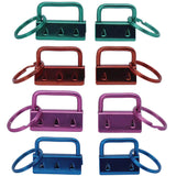 Key Fob Hardware Key Chain Fob Wristlet Hardware with Key Ring Lanyard