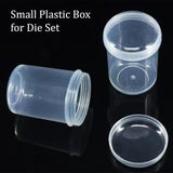 Plastic Organizer Box with Adjustable Dividers Clear Storage Container