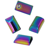 Rainbow Zipper Stopper Zipper Tail Clip Stop Tail Plug Head Screws zipper end