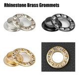 Rhinestone Brass Grommets Dies Sets Grommet Tool Kit Eyelet Tool Grommets For Clothing