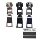 5# Metal Zipper Puller Zipper Pull Mellia Black Zippers for Sewing Tailor Crafts