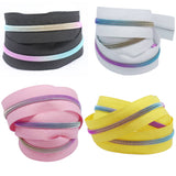 5# Nylon Zippers Colorful Zippers for Sewing Crafts Nylon Coil Sew Zipper