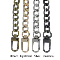 DIY Flat Chain Strap Handbag Chains Accessories Purse Straps Shoulder