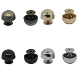 screw bag feet Screw Back Rivets Purse Feet Spike Luggage Foot Nails