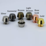 Purse Handbag Feet Alloy Screw Back Spike Metal Leathercraft Cone Stud