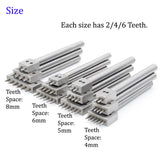 High Quality Prong Row Round Hole Punch Diamond Lacing Stitching Chisel