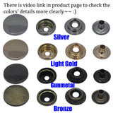 Utility Snap Fasteners For Leather Snap Buttons For Leather Fasteners