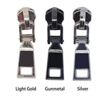 5# Metal Zipper Puller Zipper Pull Mellia Black Zippers for Sewing Tailor Crafts