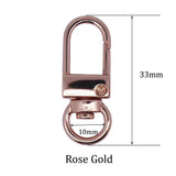 Trigger Clip 44mm Swivel Snap Hook Lobster Clasp Cat Dog DIY Traction