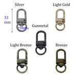 Trigger Clip 44mm Swivel Snap Hook Lobster Clasp Cat Dog DIY Traction
