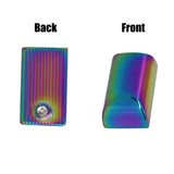 Rainbow Zipper Stopper Zipper Tail Clip Stop Tail Plug Head Screws zipper end