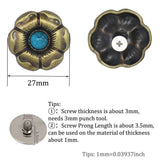 big Screw Buttons Leathercraft Screw Rivet Leather Decoration Concho