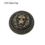 Decorative Snaps Button Antique Snaps Bronze Vintage Leather Fastener