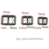 Strong Belt Pin Buckle Strap Webbing Roller Buckle Single Prong Buckle
