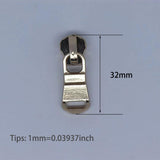 5# Metal Zipper Puller Zipper Pull Zippers for Sewing Crafts metal zippers