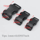 Creative Bone Shape Buckle Craft Webbing Contoured Side Quick Release Buckle for Backpacks Clothes Lanyards Dog Collars Belts