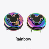 Rainbow Mickey Purse Lock Purse Lock Turn Lock Clasp Purse Closure Twist Lock Leathercraft Accessory Purse Lock