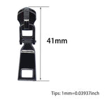 5# Metal Zipper Puller Zipper Pull Mellia Black Zippers for Sewing Tailor Crafts