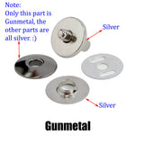 grommet magnetic snaps Magnetic Button Clasps Snaps Magnetic Plum Bag Clasps Button Snaps for Purses