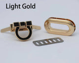 Purse Lock Turn Lock Clasp Purse Closure Twist Lock Leathercraft Accessory Purse Lock