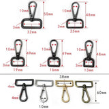 Square Swivel Clasps Lanyard Snap Hook,Swivel Hooks Metal Snaps With Square Eye