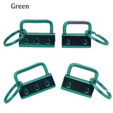 Key Fob Hardware Key Chain Fob Wristlet Hardware with Key Ring Lanyard