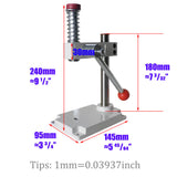 cover buttons machine Hand Press Die for Fabric Covered Buttons Setter Setting Tools for Fabric Cover Button Kit Die Mould