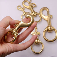 Trigger Clip Brass Swivel Snap Hook Lobster Clasps Cat Dog Traction