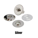 grommet magnetic snaps Magnetic Button Clasps Snaps Magnetic Plum Bag Clasps Button Snaps for Purses