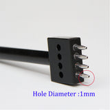High Quality Prong Row Round Hole Punch Diamond Lacing Stitching Chisel