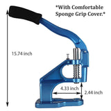 Snap Button Press Machine Grommet Press Rivet Press Grommet Setter Kit