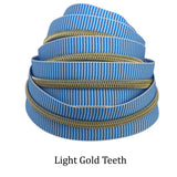 5# Nylon Zippers Colorful Zippers for Sewing Crafts Nylon Coil Sew Zipper zipper tape