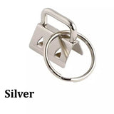 Key Fob Hardware Key Chain Fobs Wristlet Hardware Key Ring for Lanyard