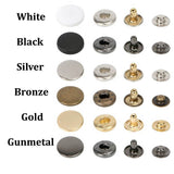Leather Snaps Dies Set Metal Snaps For Clothing Snap On Button Die Set