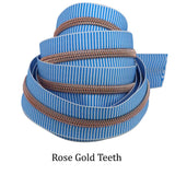 5# Nylon Zippers Colorful Zippers for Sewing Crafts Nylon Coil Sew Zipper zipper tape