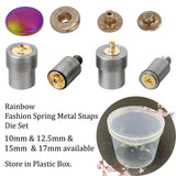 rainbow spring metal snaps Antique Snaps Button Bronze Vintage Metal Snaps
