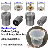 Leather Snaps Dies Set Metal Snaps For Clothing Snap On Button Die Set
