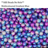 500 PCS Nailheads Studs for ABS No Hole Beads Fixing