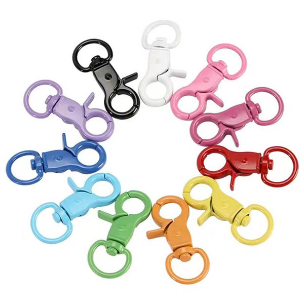 Colorful Lever-Style Swivel Hooks clip Hooks Lobster Clasp Cat Dog DIY  Traction – SnapS Tools