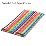 Colorful Ball Bead Chains Ball chain Bead chain Colorful ball chain Craft ball chain 