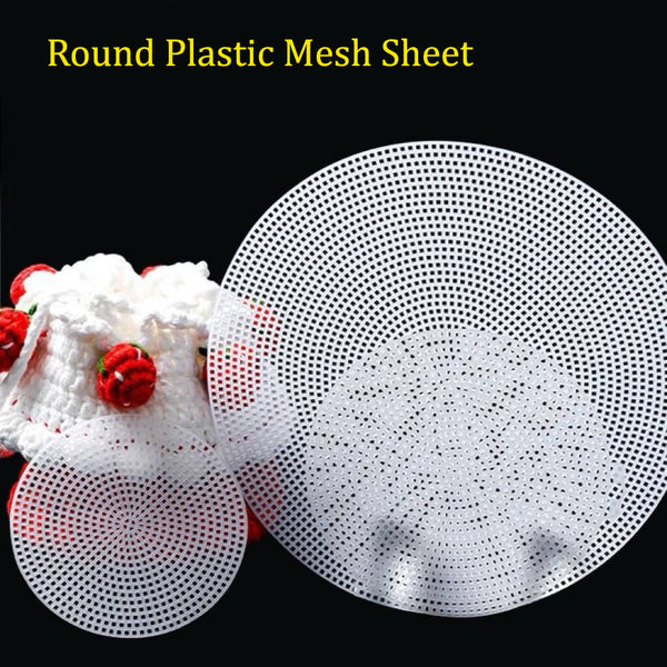 Mesh Plastic Canvas Sheets Plastic Canvas for Embroidery Crafting, Acrylic Yarn Crafting, Knit and Crochet