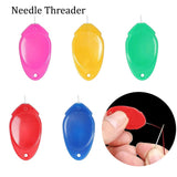 Needle Threader Needle Threaders Tool Easy Needle Threader Needle Threading Device Plastic Needle Threader