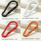 Carabiner Keychain Clip Pear-shaped carabiner D-shaped carabiner Hook-shaped carabiner