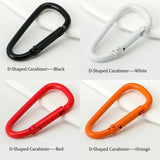 Carabiner Keychain Clip Pear-shaped carabiner D-shaped carabiner Hook-shaped carabiner